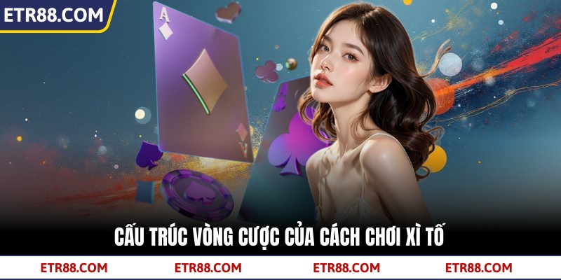 Cấu trúc vòng cược của cách chơi xì tố